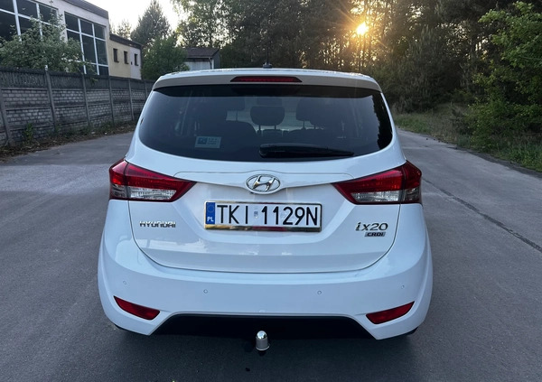 Hyundai ix20 cena 28900 przebieg: 220000, rok produkcji 2013 z Zakopane małe 667